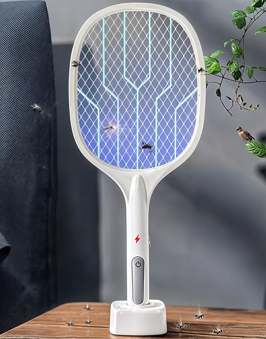 2-in-1 High-Power Electric Fly Swatter 3000V