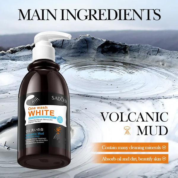 SADOER gently cleanses dirt moisturizes whitening shower gel